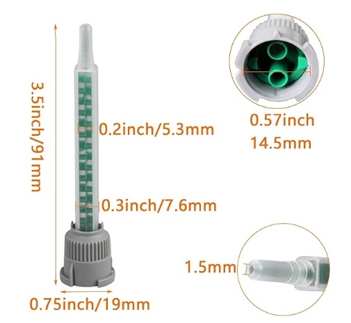 Mixing Nozzle Epoxy 